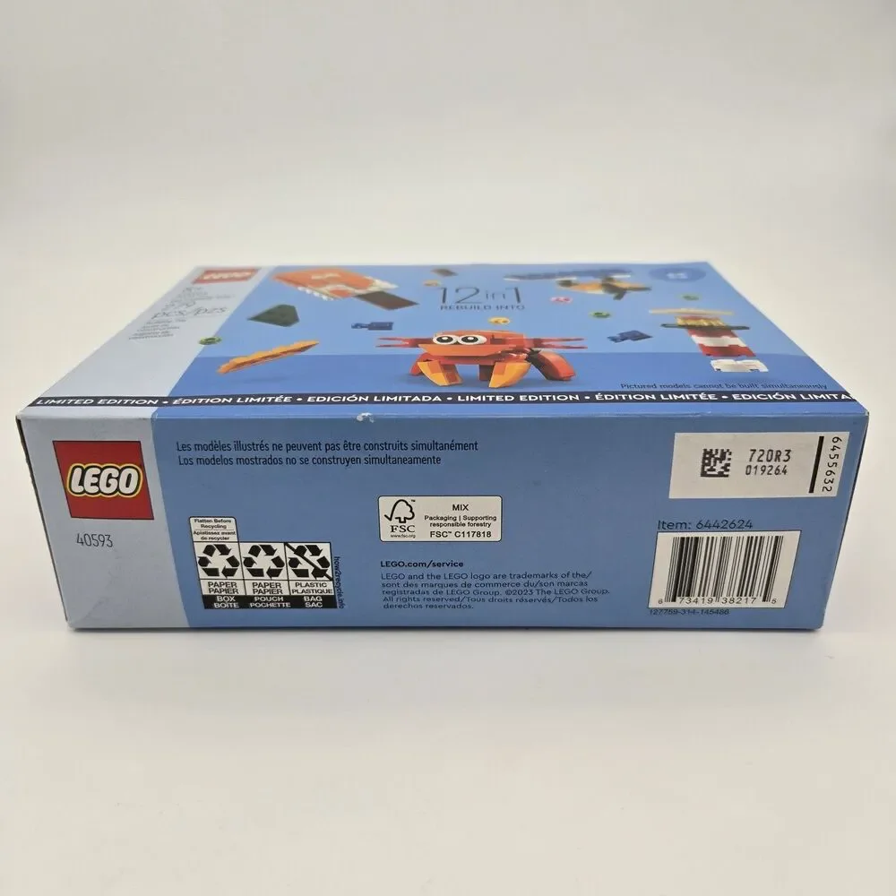 LEGO 40593 Fun Creativity 12-in-1 Seasonal Gift Set 2023 Exclusive New Sealed‎